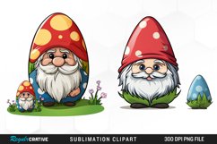 Watercolor Easter Egg Image Clipart Product Image 1