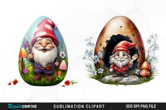 Watercolor Easter Egg PNG Clipart Product Image 1