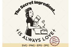 Retro Housewife Cut File Mothers day Product Image 1