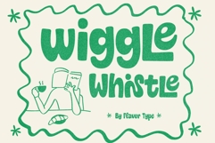 Wiggle Whistle - Display Font Product Image 1