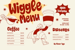 Wiggle Whistle - Display Font Product Image 3