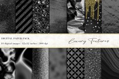 Black Luxury Digital Papers Product Image 1