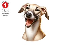 Funny Dog Clipart Sublimation PNG Product Image 1