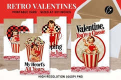 Retro Valentine Cupid Card | Funny Printable Valentines Product Image 1