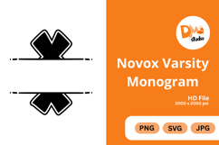 Novox Varsity Monogram Product Image 1