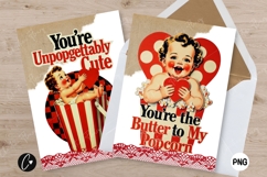 Retro Valentine Cupid Card | Funny Printable Valentines Product Image 3