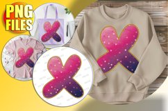 X Doodle Letter Valentine Whimsical Joyful Spirit! Product Image 1