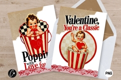 Retro Valentine Cupid Card | Funny Printable Valentines Product Image 3