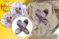 X Doodle Letter Style PNG Bright Holiday Character! Product Image 1