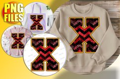X Doodle Letter Style Print Whimsical Celebration Design! Product Image 1