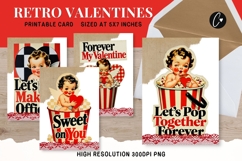 Retro Valentine Cupid Card | Funny Printable Valentines Product Image 1