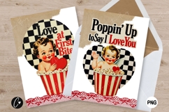 Retro Valentine Cupid Card | Funny Printable Valentines Product Image 2
