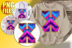 X Doodle Letter Style Mark Merry Celebration Theme! Product Image 1