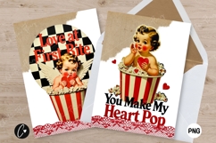 Retro Valentine Cupid Card | Funny Printable Valentines Product Image 3