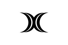X letter logo design. X Product Image 1