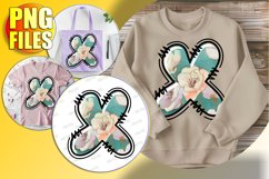 X Doodle Letter Valentine Romantic Playful Spirit! Product Image 1