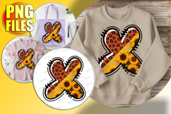 X Doodle Letter Valentine Romantic Heart Fun! Product Image 1