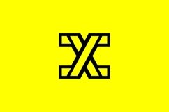 X letter logo design Product Image 1