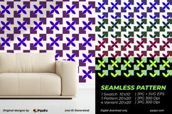 Retro Floral Pattern Product Image 2