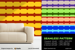 Retro Hex Pattern Product Image 2