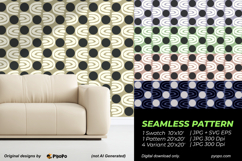 Retro Horseshoe Pattern Product Image 2