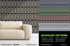 Beige Prism Pattern Product Image 2