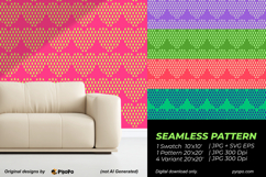 Pixel Heart Parade Pattern Product Image 2