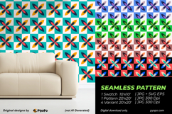 Retro Bloom Pattern Product Image 2