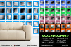 Framed Rhythm Pattern Product Image 2