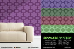 Ornate Grid Pattern Product Image 2