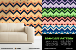 Retro zigzag Pattern Product Image 2