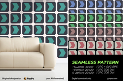 Arrow Frame Pattern Product Image 2