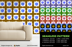 Tulip Frame Pattern Product Image 2