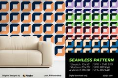 Peach Axis Pattern Product Image 2