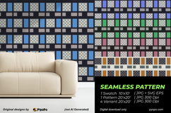 Ornate Grid Pattern Product Image 2