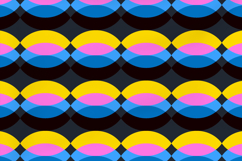 Layered Spectrum Pattern Product Image 3