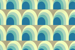 Retro Arches Pattern Product Image 3