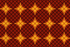 Crimson Grid Pattern Product Image 3