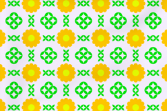 Sun Leaf Grid Pattern Product Image 3