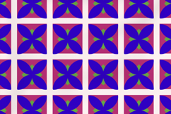 Indigo Petal Pattern Product Image 3