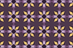 Royal Indigo Crest Pattern Product Image 3