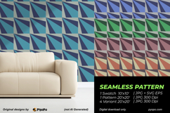 Indigo Shift Pattern Product Image 2