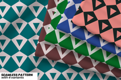 Structured Mosaic Pattern Product Image 1