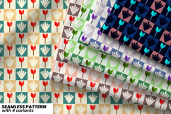 Floral Mosaic Pattern Product Image 1