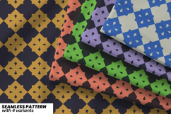 Floral Diamond Pattern Product Image 1