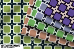 Retro Grid Pattern Product Image 1