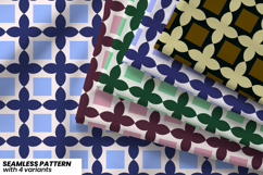 Indigo Bloom Pattern Product Image 1