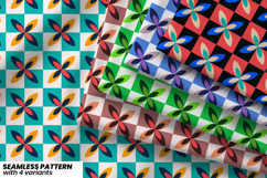 Retro Bloom Pattern Product Image 1