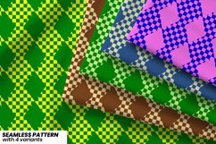 Retro Grid Wave Pattern Product Image 1