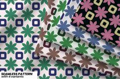 Square Bloom Pattern Product Image 1